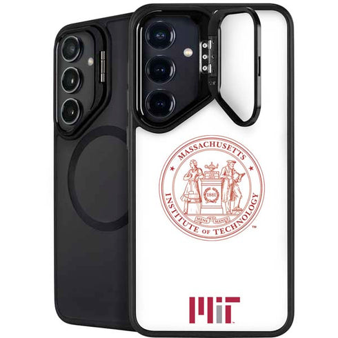 Massachusetts Institute of Technology MIT White Logo Galaxy S25 Kickstand Case